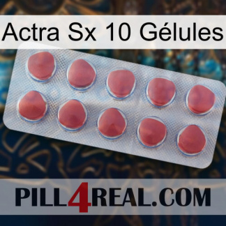 Actra Sx 10 Gélules 18